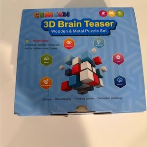 Brand-new CEMEEN  3D Brain Teaser Puzzle Set